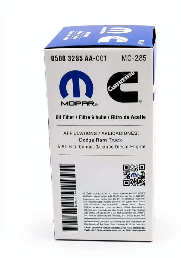 Chrysler Oil Filter Metal Replacement for RAM-2
