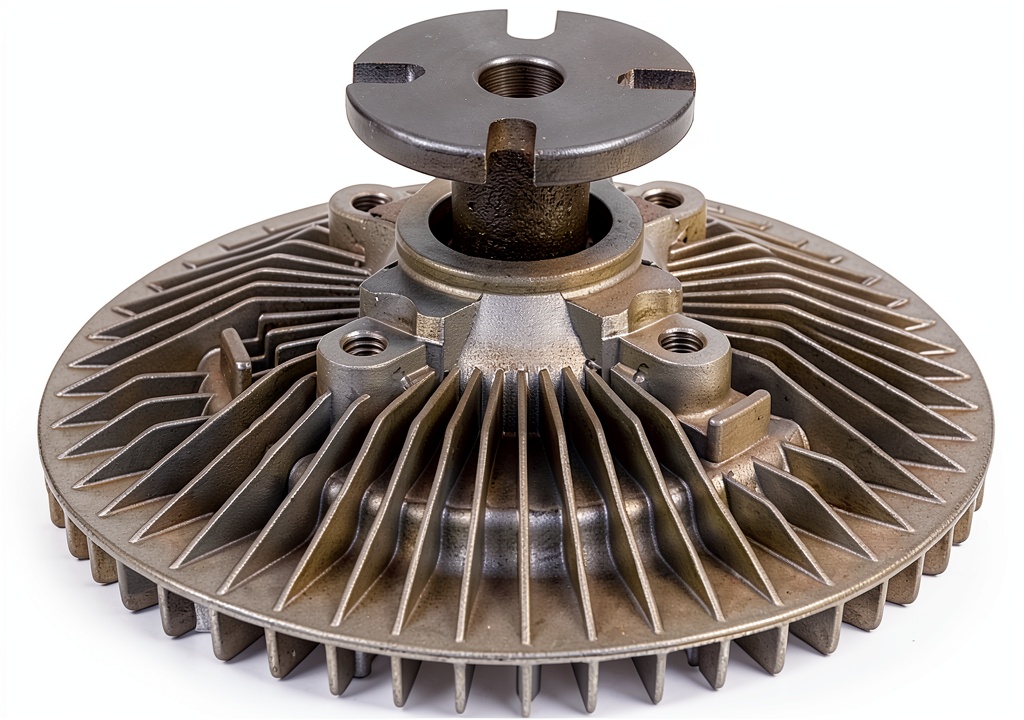 Hayden Automotive fan clutch installed in a vehicle engine bay