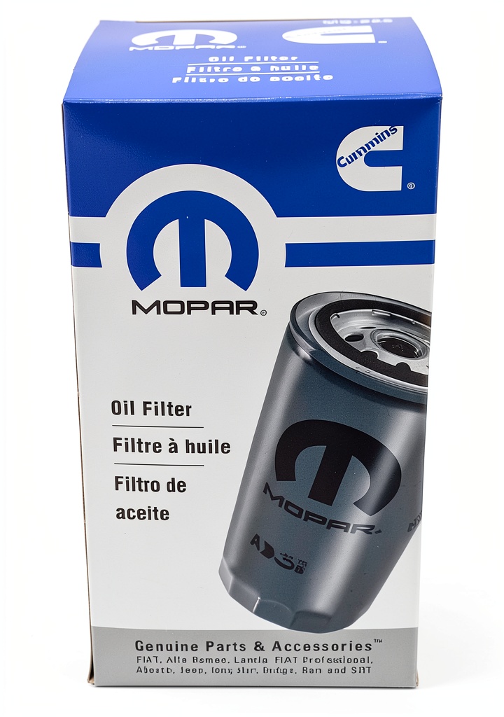 Installing Chrysler oil filter on a RAM pickup engine