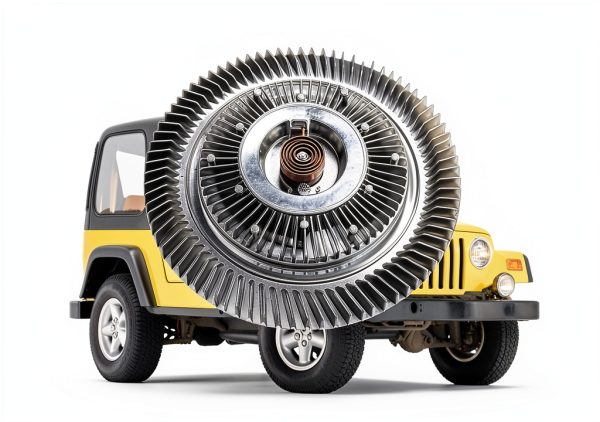 VANJING Engine Cooling Fan Clutch for Jeep Cherokee-2
