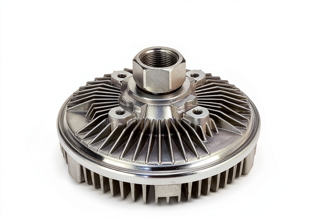 Engine cooling fan clutch installation