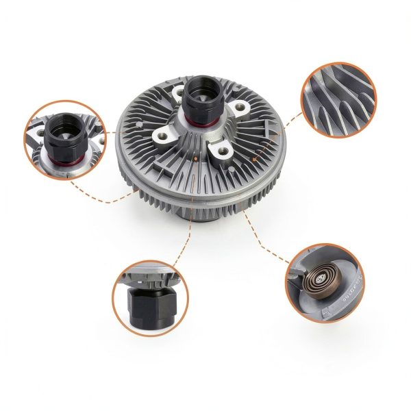 TOPAZ Engine Fan Clutch for Chevrolet Silverado-3