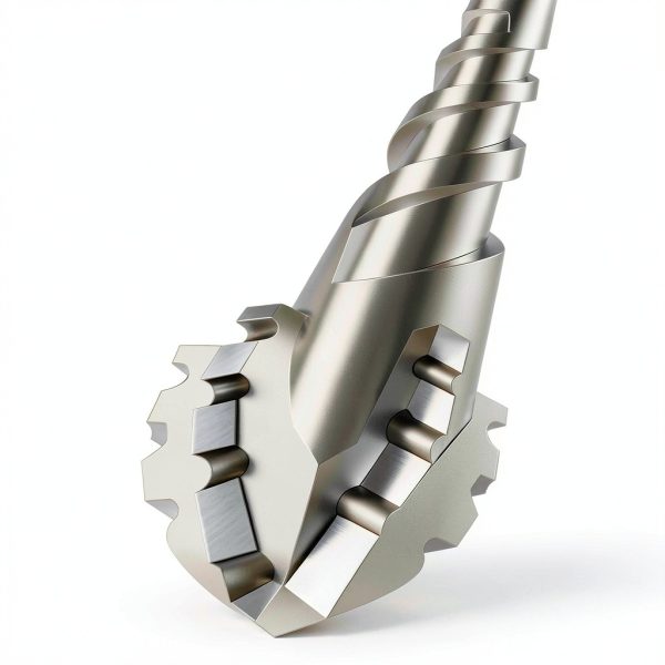 Four-Flute Sawtooth Eccentric Drill Bit JIAWANGSHENG Carbide 4‑12mm-4